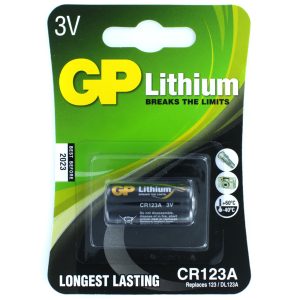 GP Batteries Lithium CR123A