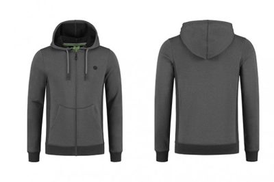 Korda LE Zip Hoodie Charcoal