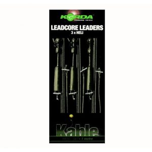 Korda Kable Leadcore Leader Heli Weed 1m