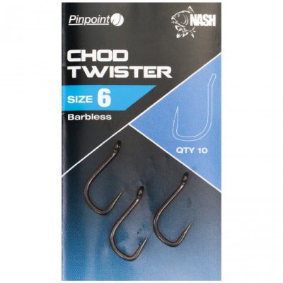 Nash Chod Twister Barbless