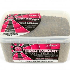 Mainline High Impact Groundbait Activated Hemp Mix 2KG