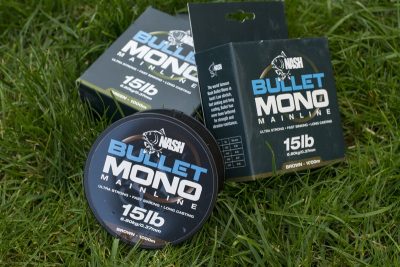Nash Bullet Mono Mainline 3,000m spool Brown