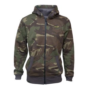 E.S.P Full Zip Camo Hoody