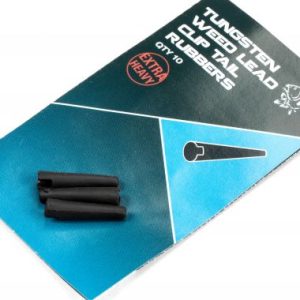 Nash Tungsten Weed Lead Clip Tail Rubbers