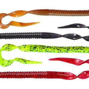 E-SOX Drop Shot Curly Worm 5 Inch