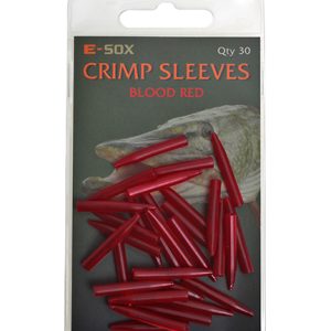 E-SOX Crimp Sleeves - Blood Red