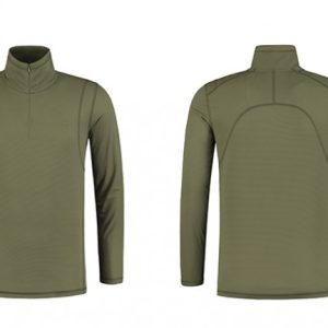 Korda Kool Quick Dry LS Zip Neck