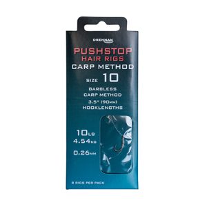 Drennan Barbless Carp Method Pushstop Hair Rigs