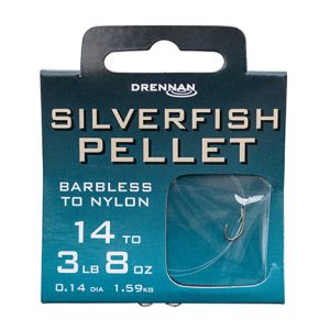 Drennan Barbless To Nylon Silverfish Pellet