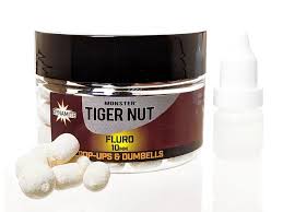 Dynamite Baits Tigernut White Fluro 10MM Pop-Ups