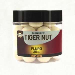 Dynamite Baits Tigernut White Fluro 15MM Pop-Ups