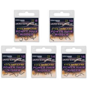 Drennan Acolyte Power Hair Riggers Barbless