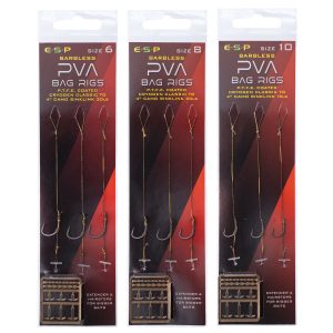 E.S.P PVA Bag Rig Barbless